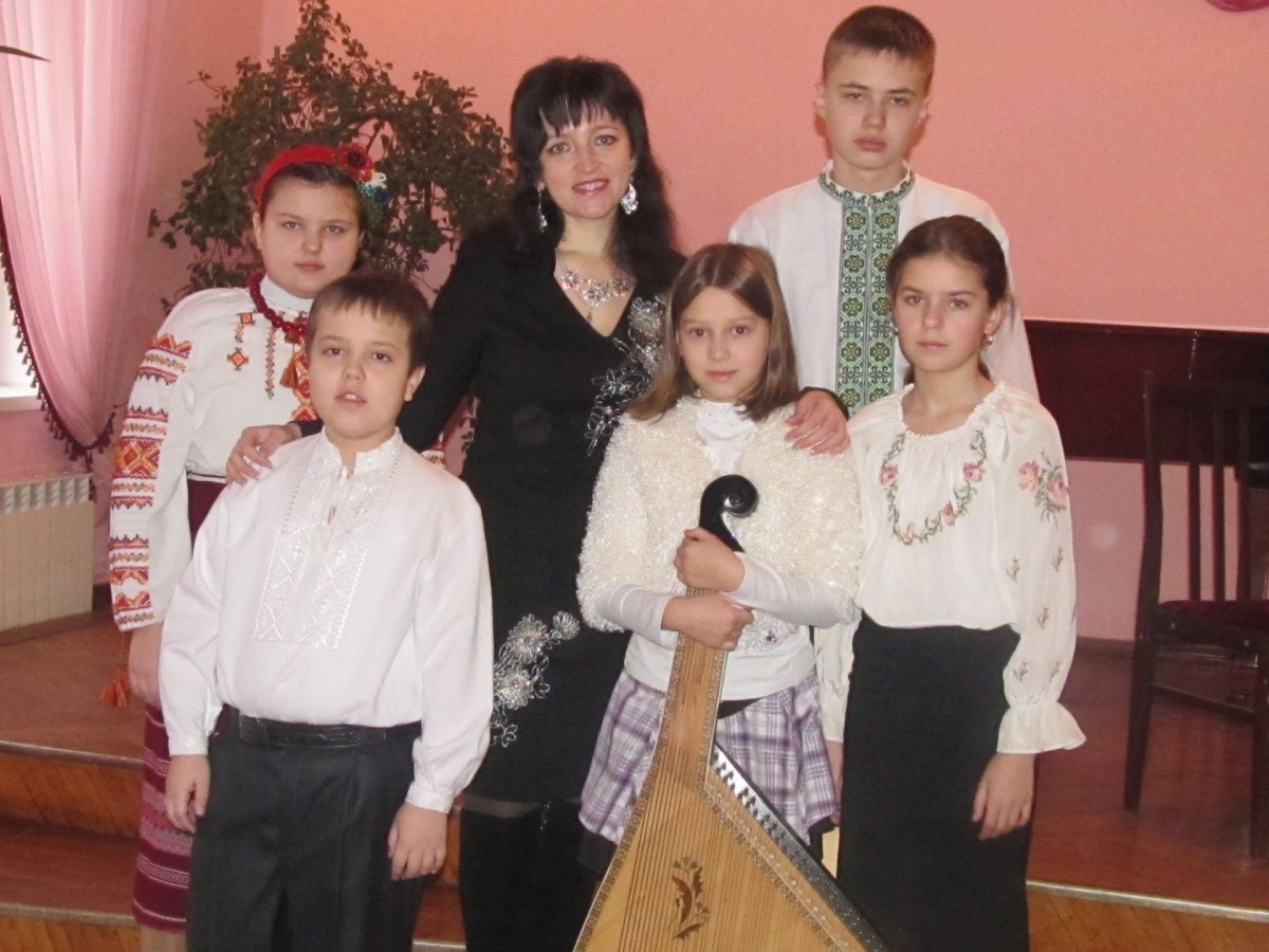Photo: Exemplary Bandura Band of Vyshivanka - Nadia Kulyk