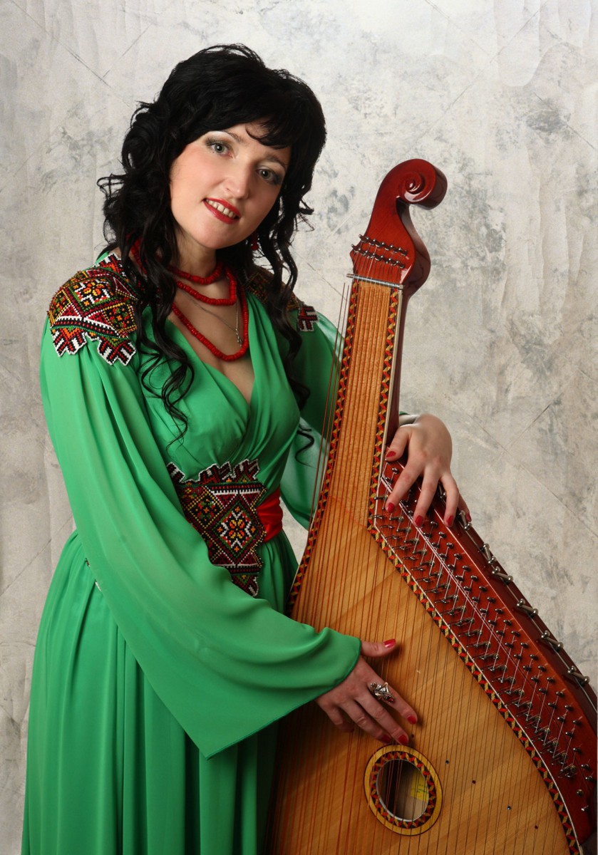 Photo: Photoshoot with bandura - Nadia Kulyk