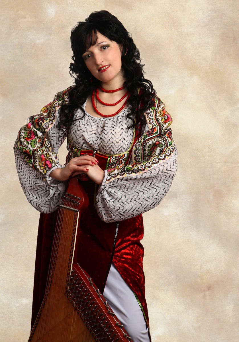 Photo: Photoshoot with bandura - Nadia Kulyk