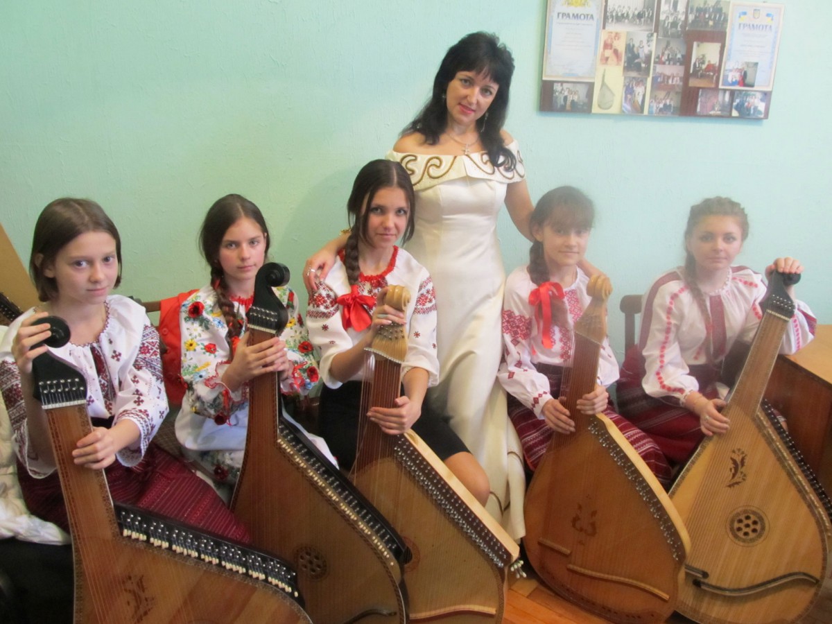 Photo: Exemplary Bandura Band of Vyshivanka - Nadia Kulyk