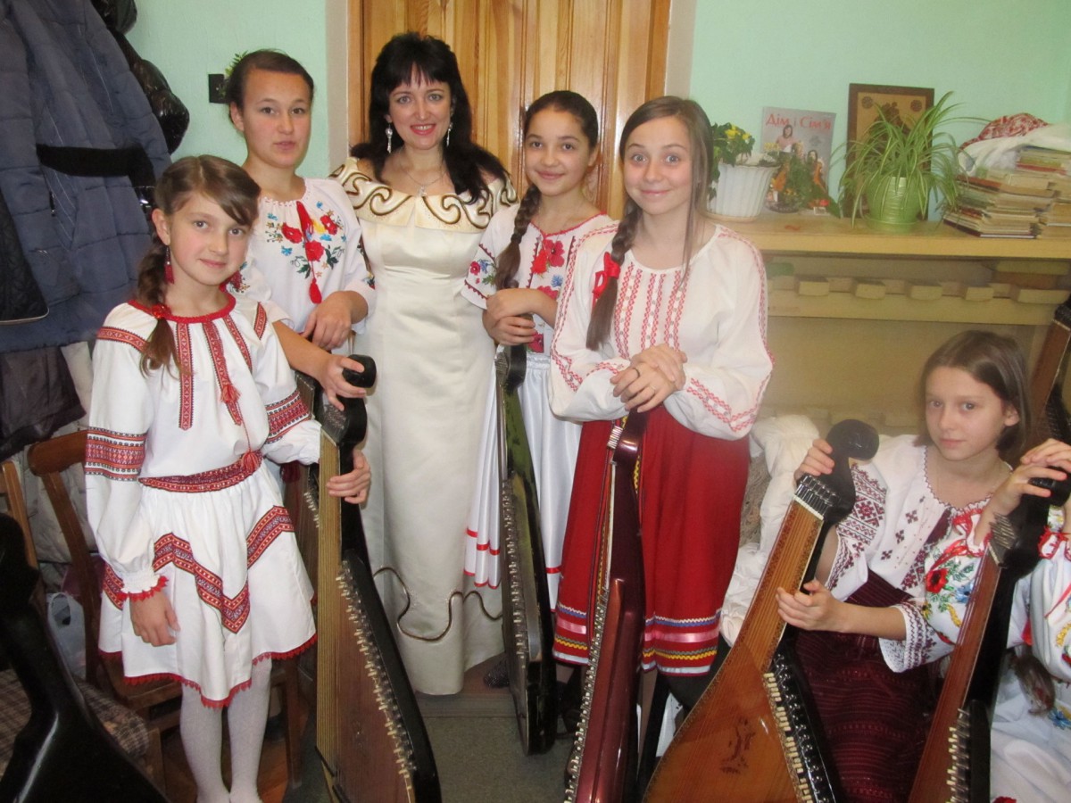 Photo: Exemplary Bandura Band of Vyshivanka - Nadia Kulyk
