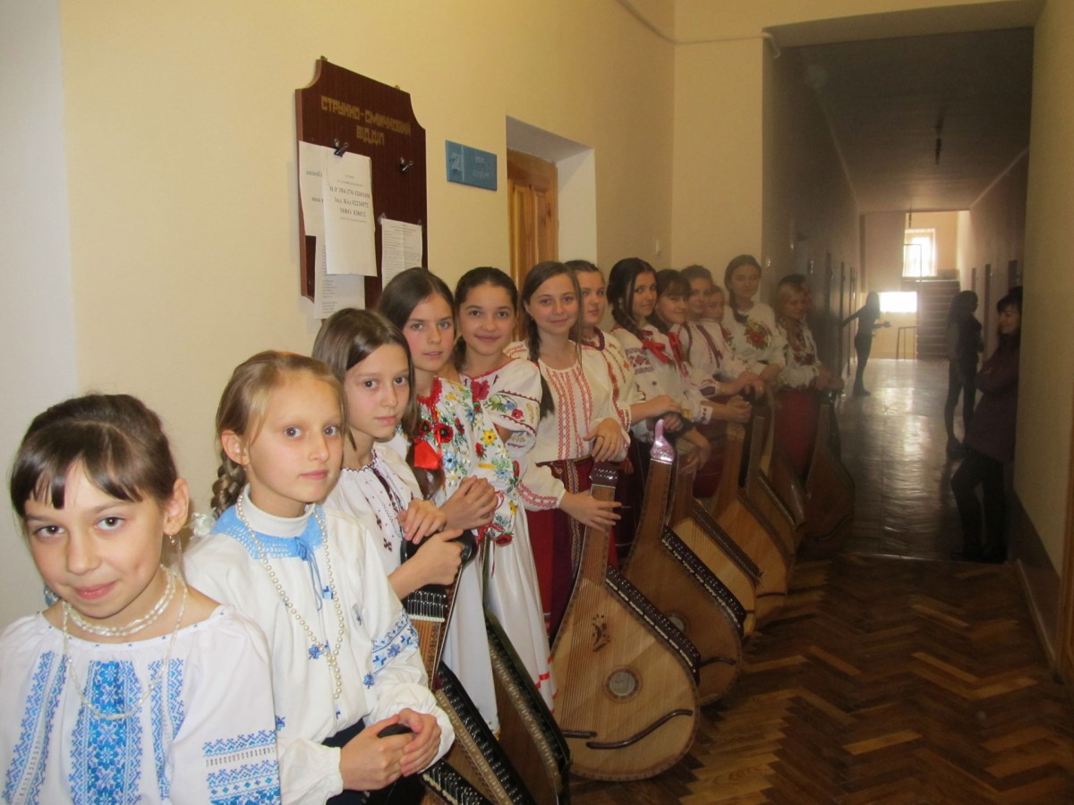 Photo: Exemplary Bandura Band of Vyshivanka - Nadia Kulyk