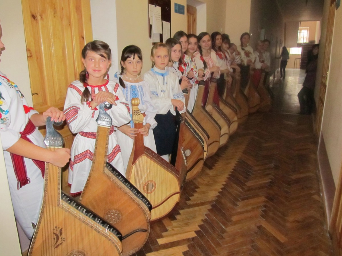 Photo: Exemplary Bandura Band of Vyshivanka - Nadia Kulyk