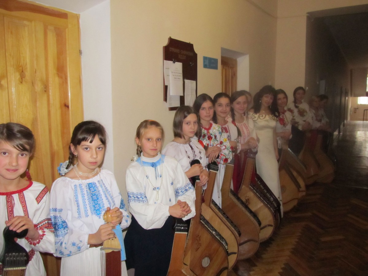 Photo: Exemplary Bandura Band of Vyshivanka - Nadia Kulyk