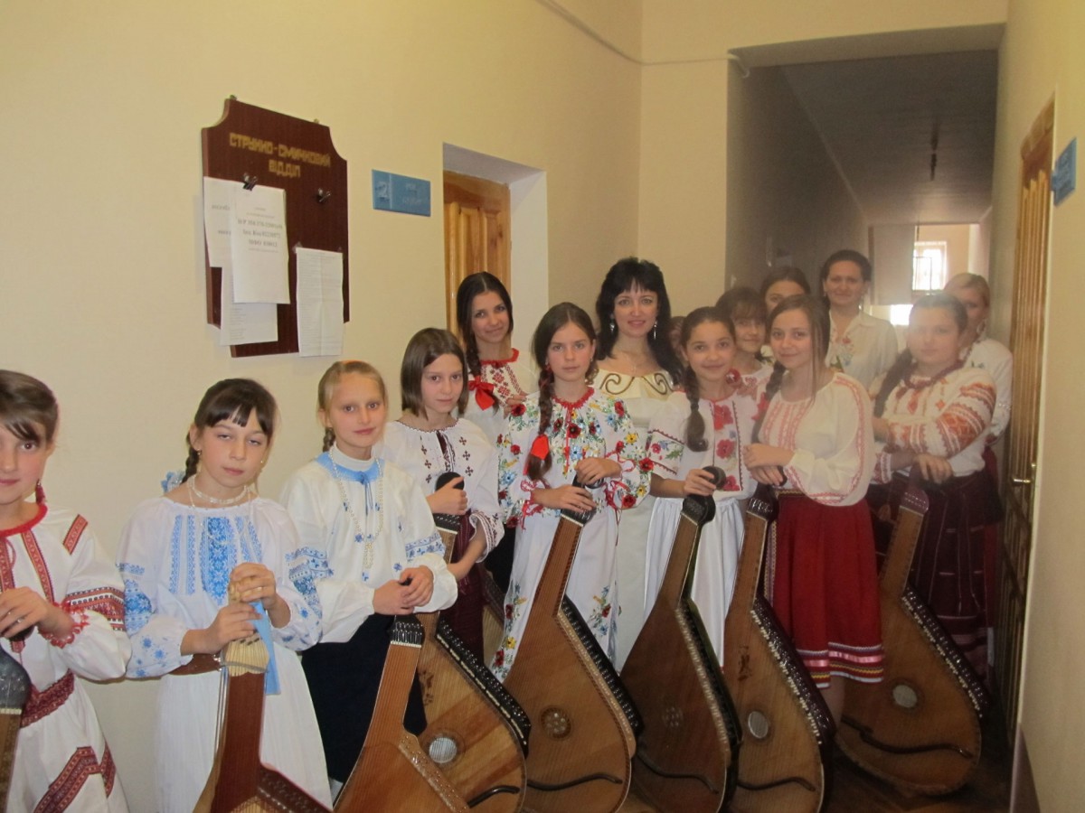 Photo: Exemplary Bandura Band of Vyshivanka - Nadia Kulyk