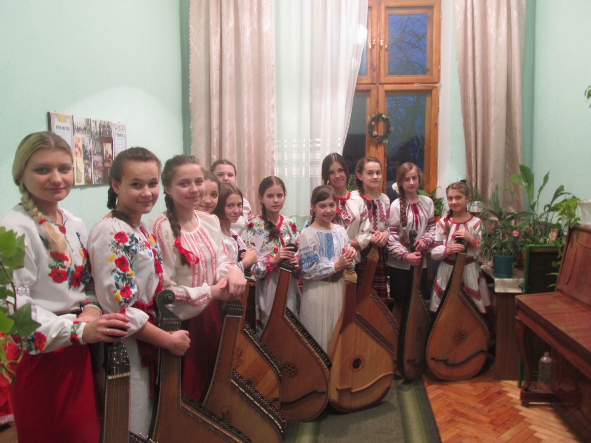 Photo: Exemplary Bandura Band of Vyshivanka - Nadia Kulyk