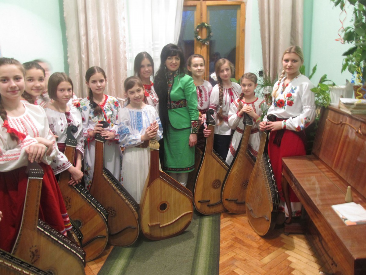 Photo: Exemplary Bandura Band of Vyshivanka - Nadia Kulyk